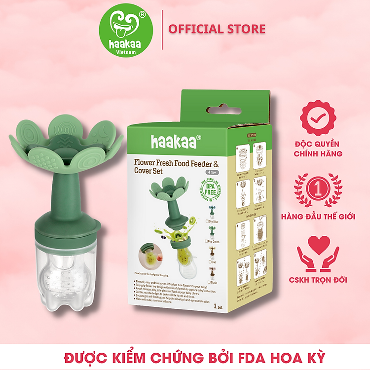 Tham Khảo tại ConCung: Túi nhai ăn dặm Haakaa an toàn , nhận ngay nhiều Ưu đãi