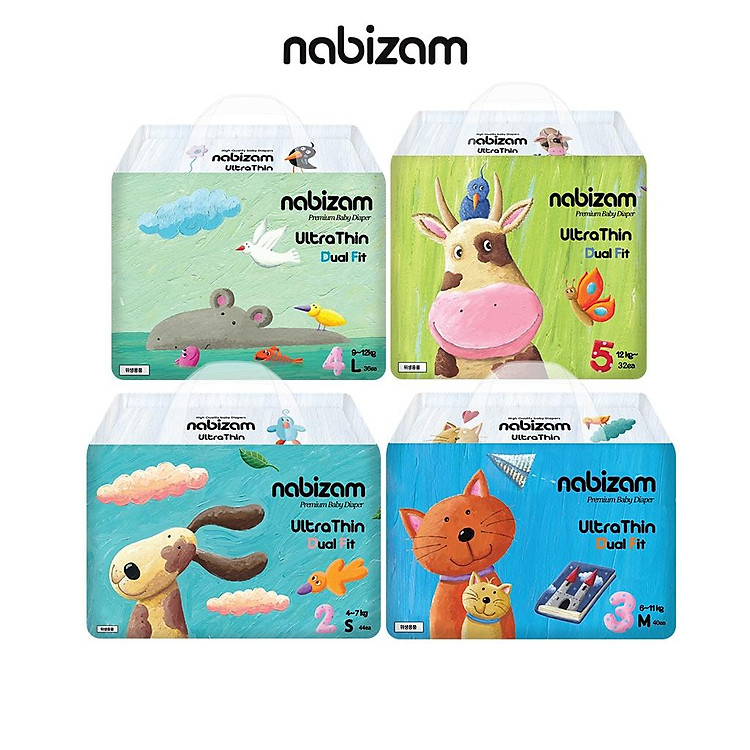 Tã NABIZAM Êm Mỏng Chống Tràn Ưu đãi