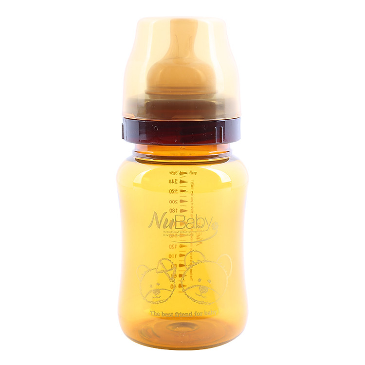 Bình Sữa Ngăn Ngừa Vi Khuẩn NuBaby Nano Silver (260ml)