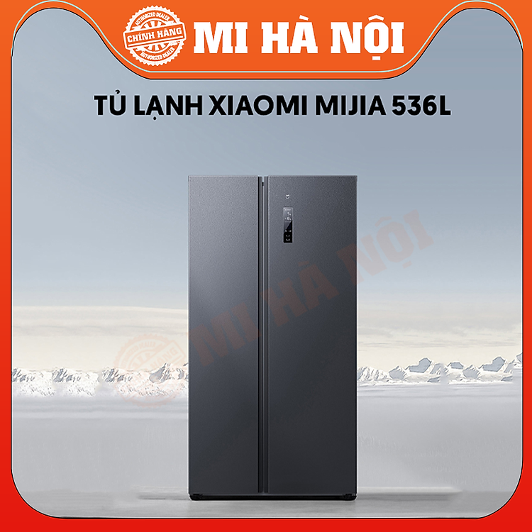Tủ lạnh side by side Xiaomi Mijia 536L kết nối app thông minh - Hàng chính hãng