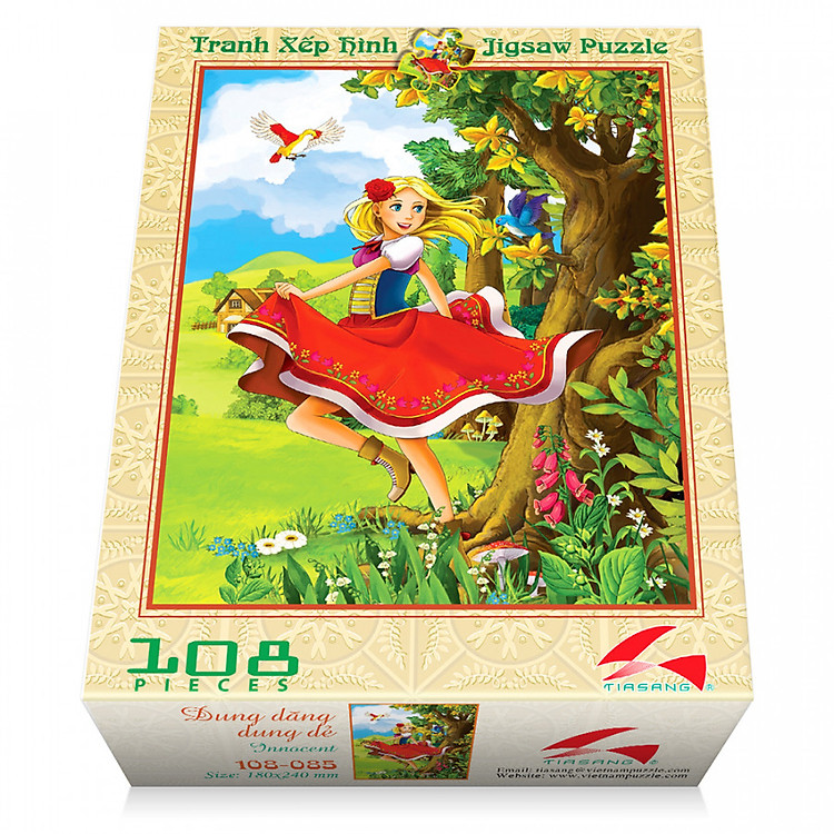 Mua Tranh xếp hình Tia Sáng 108 mảnh Chính hãng Ưu đãi