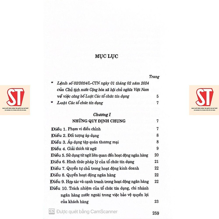 Luật Các Tổ Chức Tín Dụng - Ảnh 2