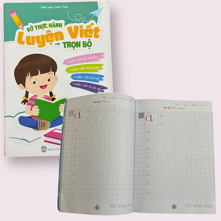 Vở Thực Hành Luyện Viết Trọn Bộ (dành cho bé chuẩn bị vào lớp 1) - Ảnh 3