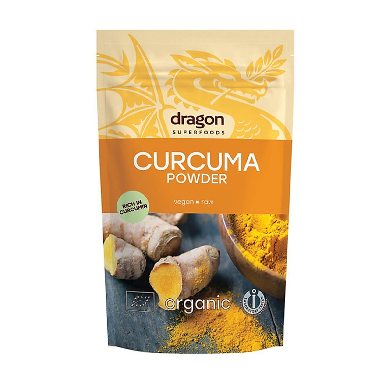 Bột nghệ nguyên chất Dragon Superfoods 150g - Organic Tumeric Powder Dragon Superfoods 150gr