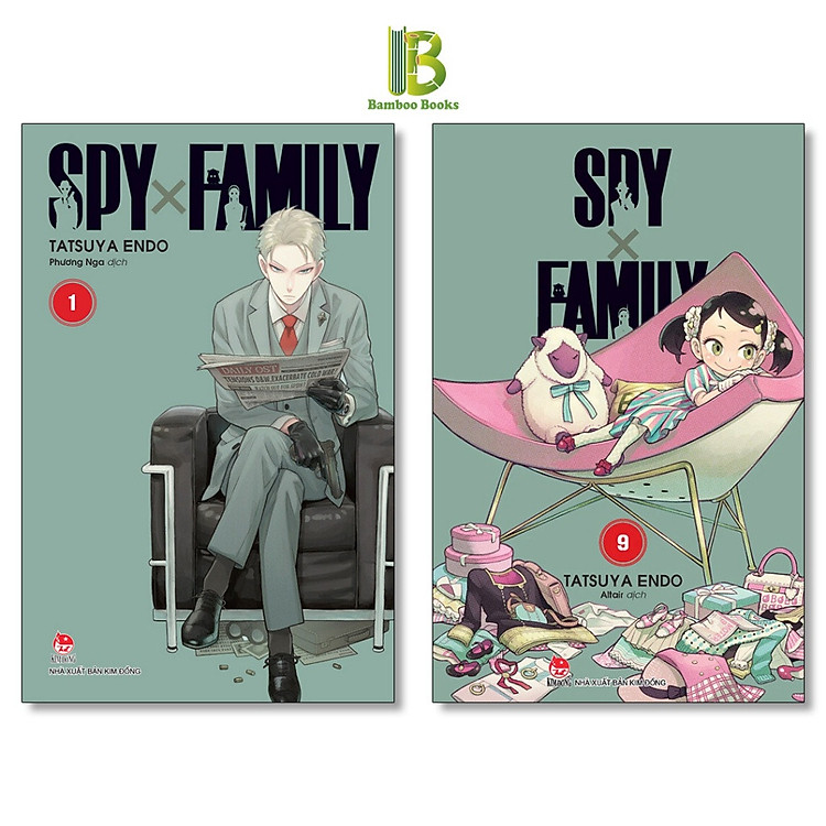Truyện - Spy X Family - Trọn Bộ 9 Tập - Tatsuya Endo - Kim Đồng