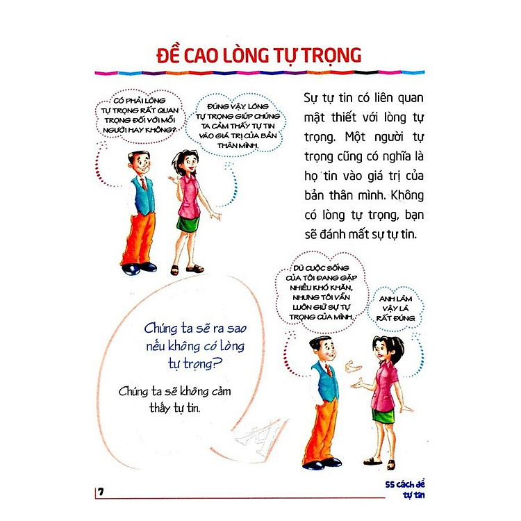 Tủ Sách Kĩ Năng Sống Dành Cho Học Sinh - 55 Cách Để Tự Tin - Ảnh 2