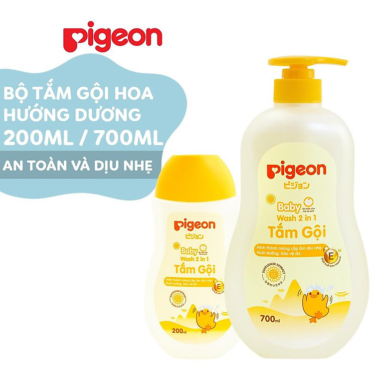 Tham Khảo tại ConCung: Tắm gội Pigeon Hoa hướng dương 200ml , nhận ngay nhiều Ưu đãi