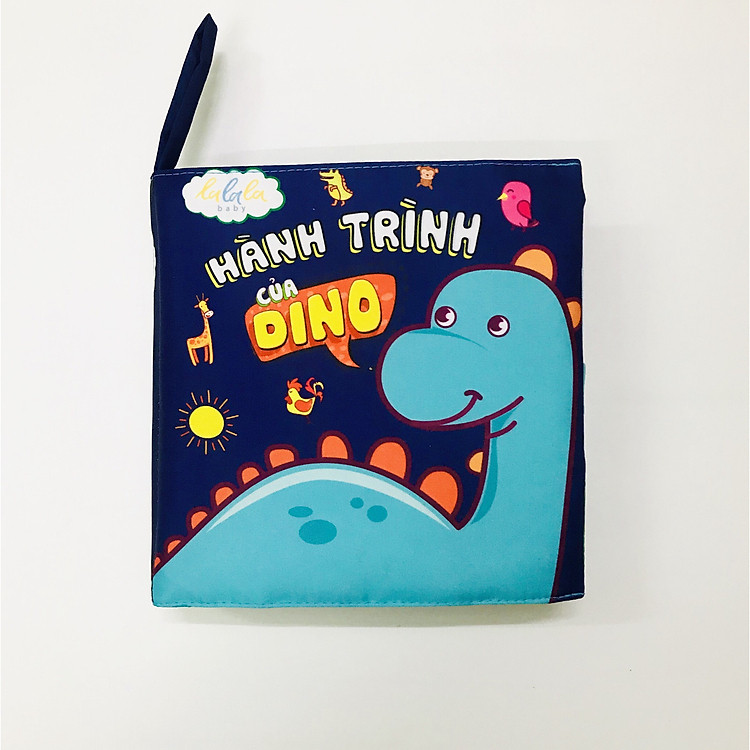 Sách vải Mô Mô Home Hành trình của Dino