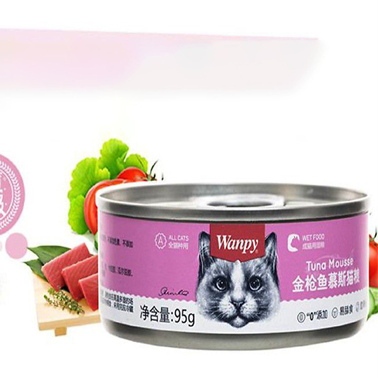 Pate Wanpy Mousse cho mèo