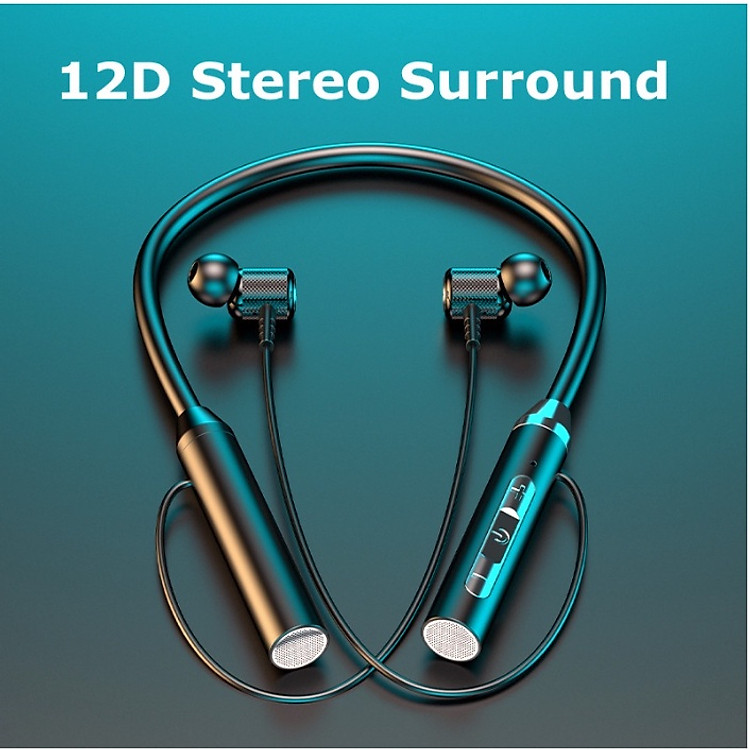 Tai Nghe Bluetooth 5.0 TWS Không Dây Đeo Cổ Có Micro Giảm Tiếng Ồn - miếng lót chuột