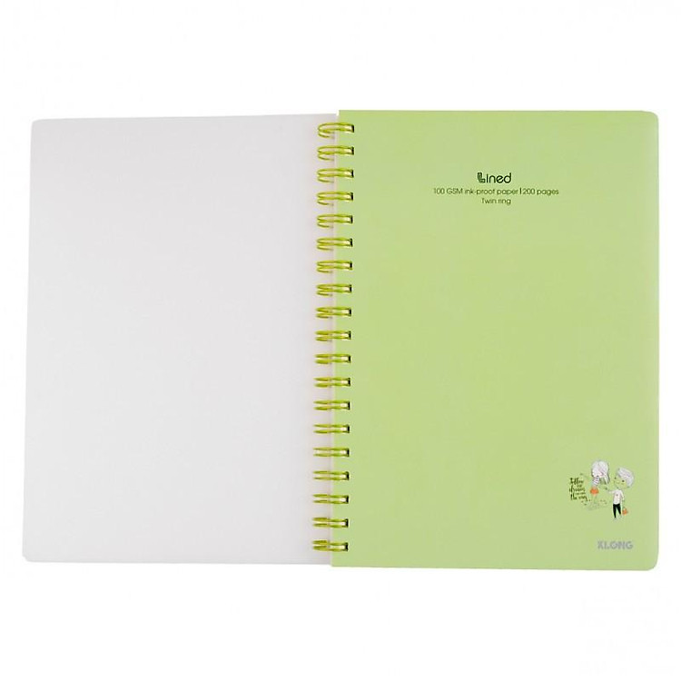 Vở Kẻ Ngang Lò Xo Kép B5 (200 trang) - Ảnh 3