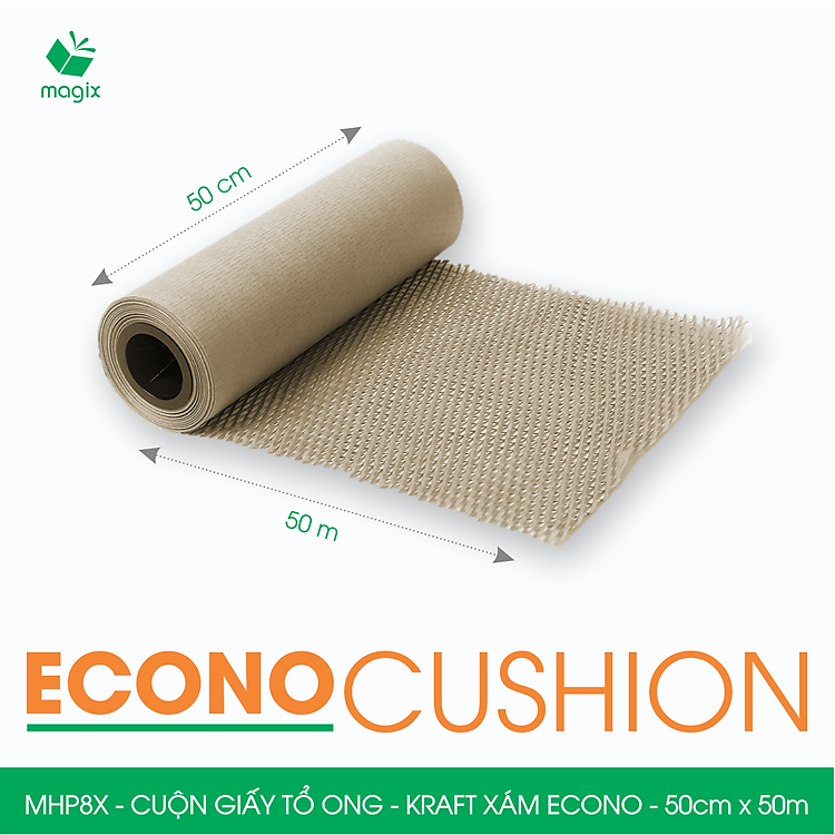 Cuộn Giấy Tổ Ong Chống Sốc MHP8X (50cm x 50m)