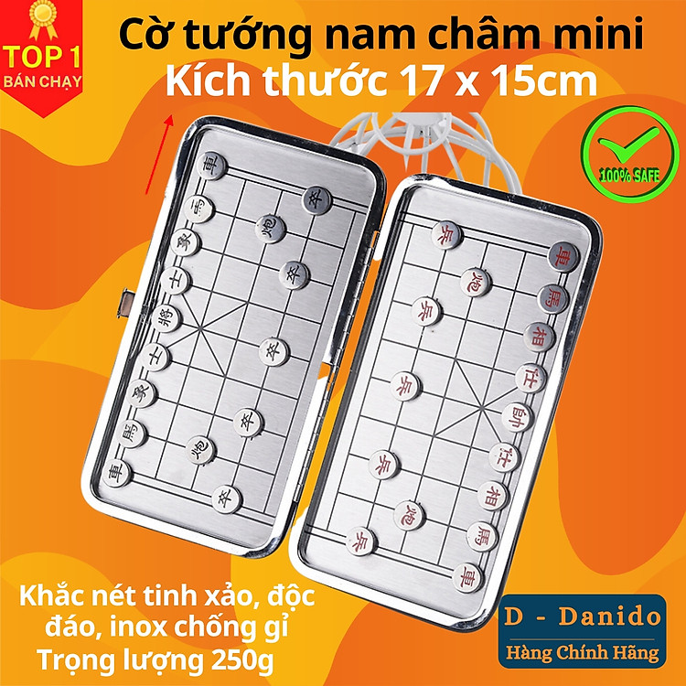 Cờ Tướng Nam Châm Bỏ Túi - Danido Chính hãng Ưu đãi - Hình ảnh 5