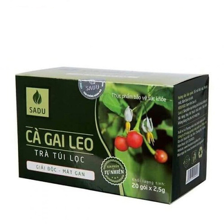 TRÀ CÀ GAI LEO SADU TÚI LỌC GIẢI ĐỘC GAN thanh nhiệt cơ thể,hỗ trợ điều trị bệnh gan,hạ men gan,không chất bảo quản,có giấy ATTP,phù hợp cho cả gia đình
