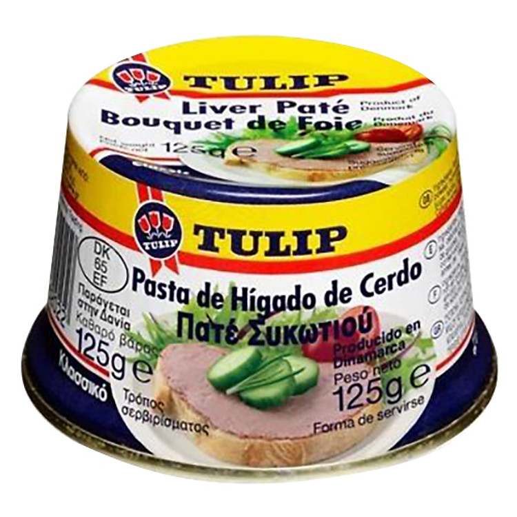 Pa tê Gan Tulip Liver Pate 125g