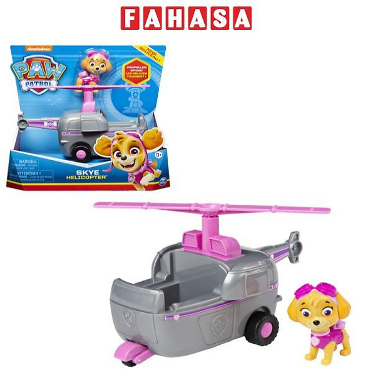 Mua tại Tiki: Đồ Chơi Xe Cứu Hộ Paw Patrol Skye Chính hãng Giá rẻ