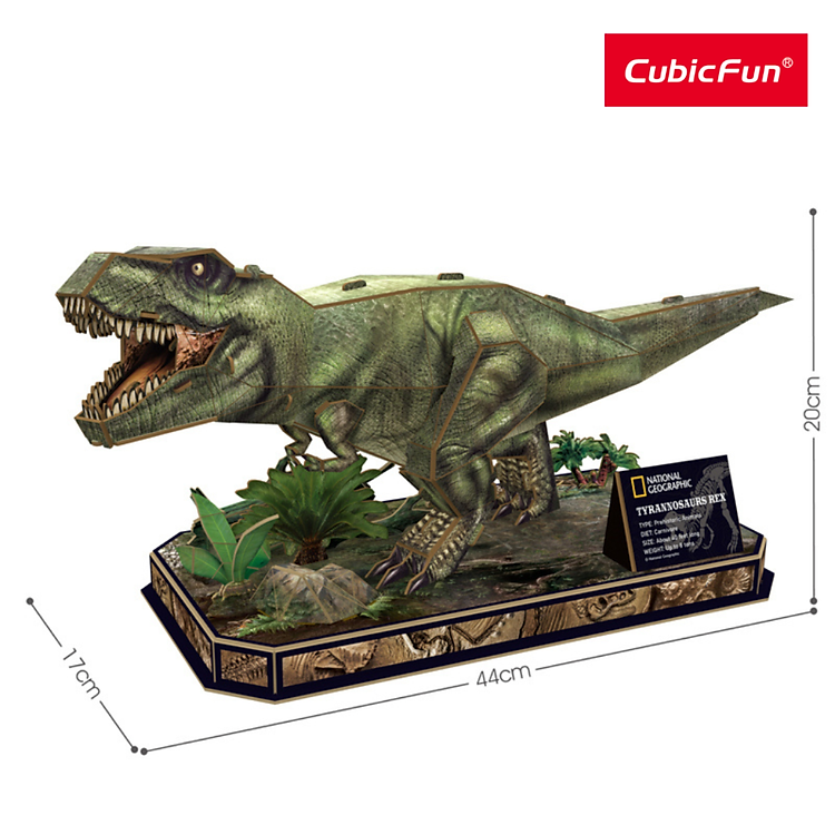 Đồ Chơi Xếp Hình 3D Khủng Long Chính hãng Tiết kiệm - Hình ảnh 5