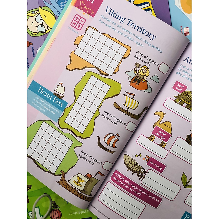 summer brain quest 3&4 phát triển tư duy iq cho bé (tiếng anh, 8 - 9 tuổi) - Ảnh 5