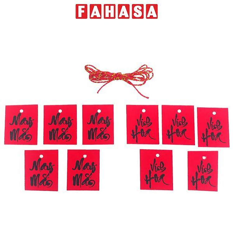 Dây Treo Thư Pháp Trang Trí Tết - Vinacraft - May Mắn & Vinh Hoa