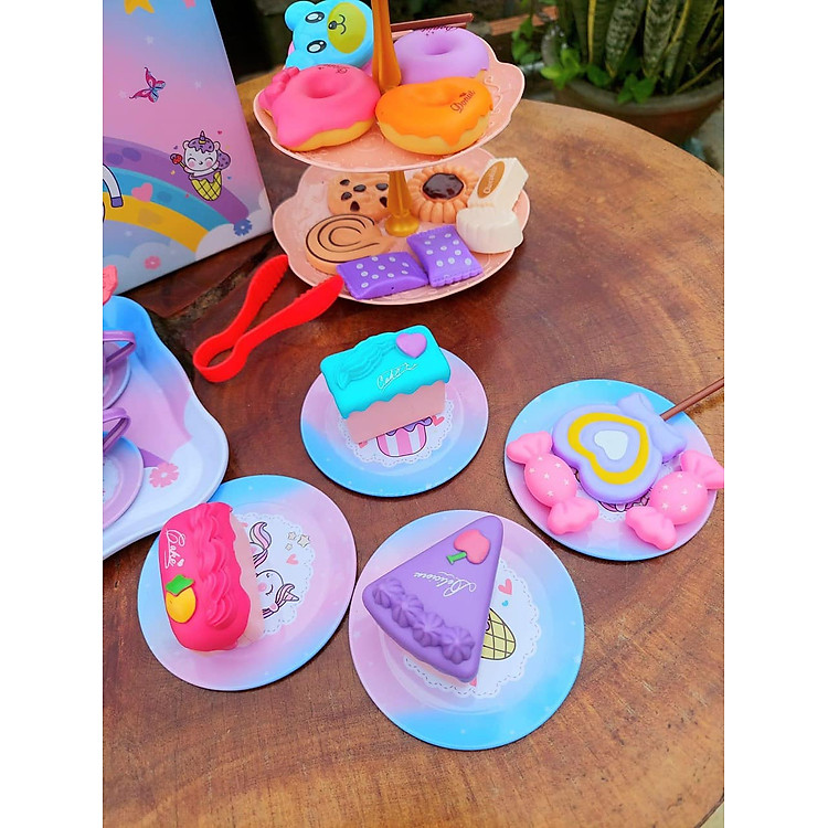 Đồ Chơi Tiệc Trà Bánh Pony 48 Chi Tiết Chính hãng Giá rẻ - Hình ảnh 3