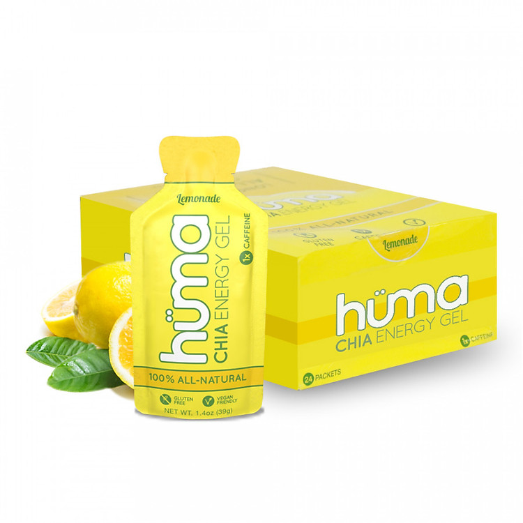 Gel Năng Lượng Huma Lemonade / Vị Chanh Tây - Hộp 24 Gói