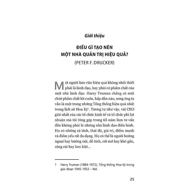Nhà Quản Trị Hiệu Quả - The Effective Executive - Ảnh 4
