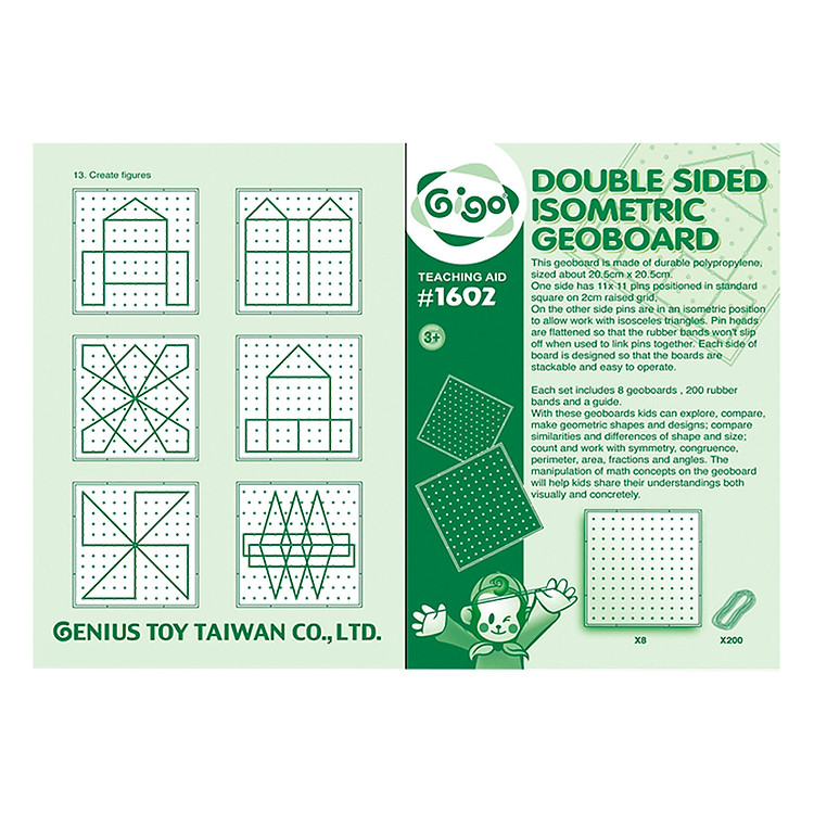 Bảng Đinh Vẽ Hình 2 Mặt Gigo Chính hãng Giá tốt - Hình ảnh 3