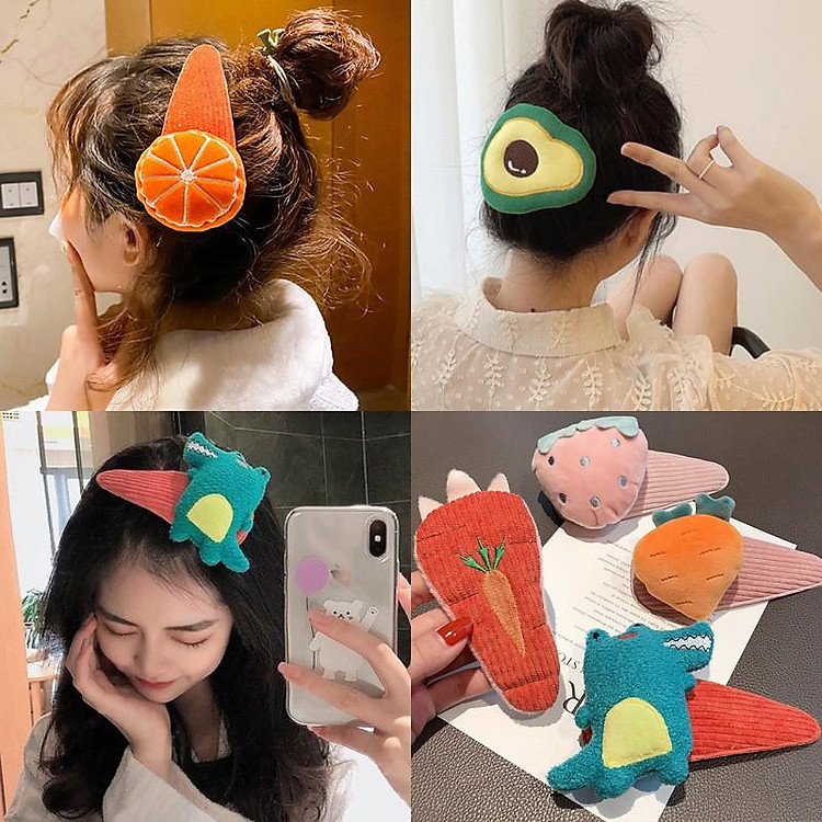 Kẹp tóc nhồi bông khổng lồ