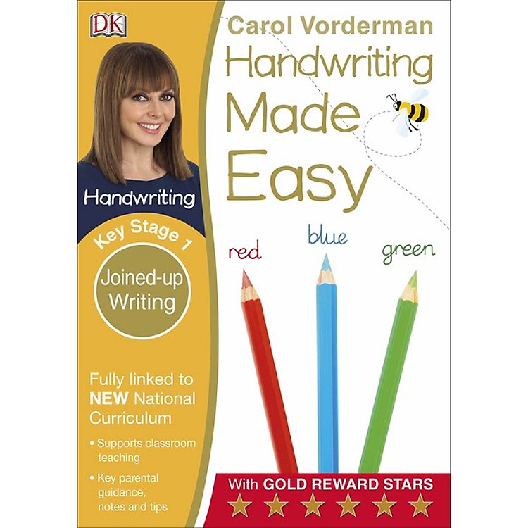 Sách DK Carol Vorderman Handwriting Made Easy Key Stage 1