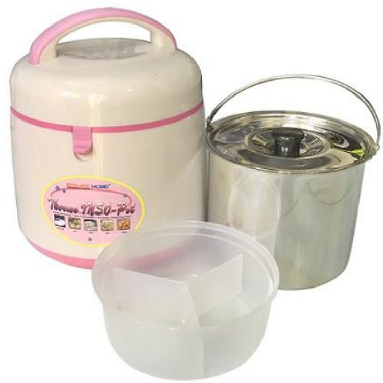 Nồi Ủ Nhiệt 5L và 6L Inox 304 Khaluck.Home Lòng Nồi Inox 304 Siêu Bền Trang Bị Quai Xách Tiện Lợi- Hàng Nhập Khẩu