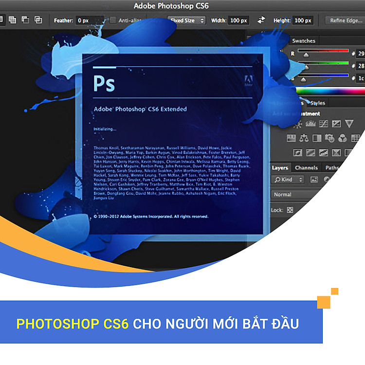 Khóa Học Photoshop CS6 Cho Người Mới Bắt Đầu KYNA TK19