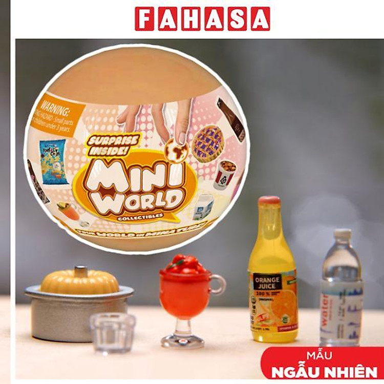 Đồ Chơi Banh Mini World Chủ Đề Ăn Uống S2 - Sweet Heart 2309001 (Mẫu Sản Phẩm Bên Trong Là Ngẫu Nhiên)