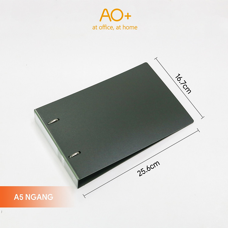 Bìa còng A5 Switch OFF AO+ (3.5cm) - Xanh rêu - Ảnh 2