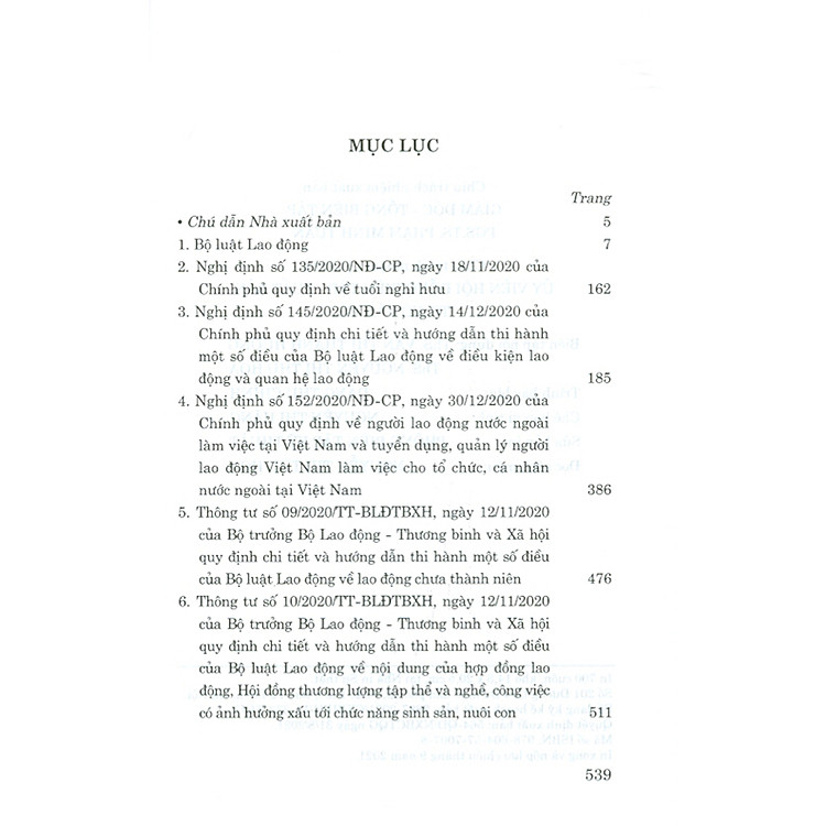 Bộ Luật Lao Động Năm 2019 Và Văn Bản Hướng Dẫn Thi Hành - Ảnh 4