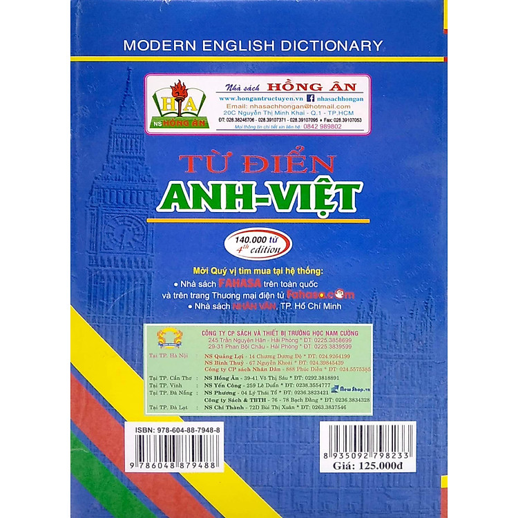 Từ Điển Anh - Việt (140.000 Từ) - Ảnh 3