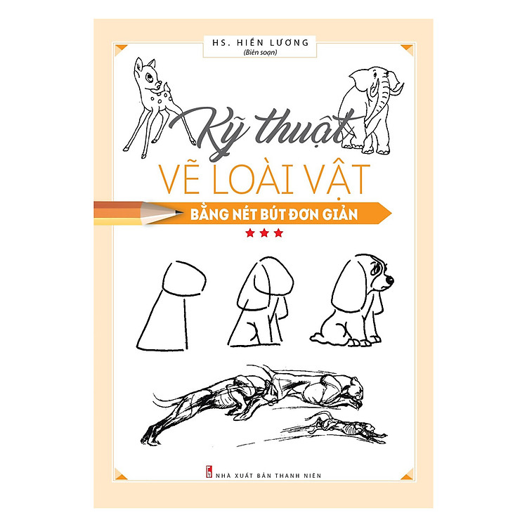 Hội Họa Phổ Thông - Kỹ Thuật Vẽ Loài Vật Bằng Nét Bút Đơn Giản