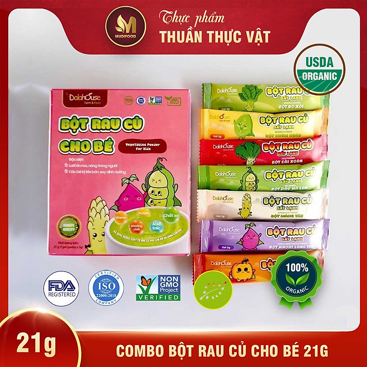 Tham Khảo tại ConCung: Bột Rau Củ Hữu Cơ Dalahouse Cho Bé , nhận ngay nhiều Ưu đãi