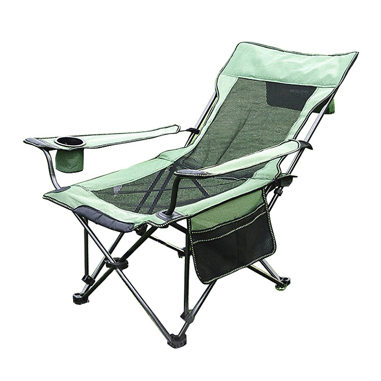 Ghế Du Lịch Dã Ngoại Đi Câu Gấp Gọn Khung Hợp Kim Lưới Co Giãn 4 Chiều