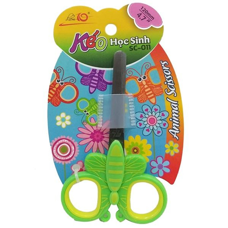 Kéo Học Sinh SC-011 – Xanh Lá