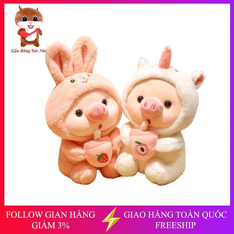 Mua tại MyKingdom: Gấu bông heo cosplay cao cấp - Ngập tràn khuyến mãi
