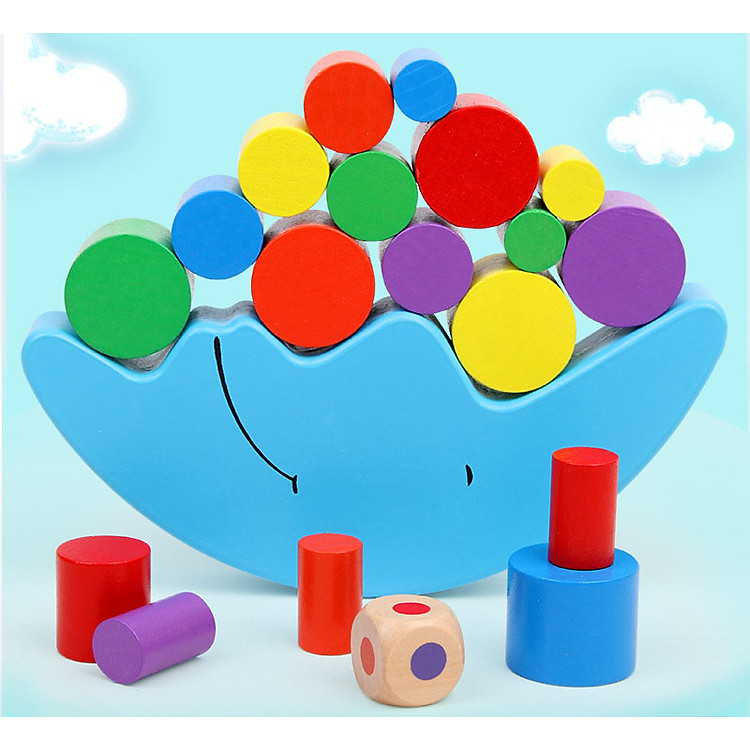 Bộ Xếp Gỗ Cân Bằng Hình Mặt Trăng Chính hãng Giá tốt - Hình ảnh 3