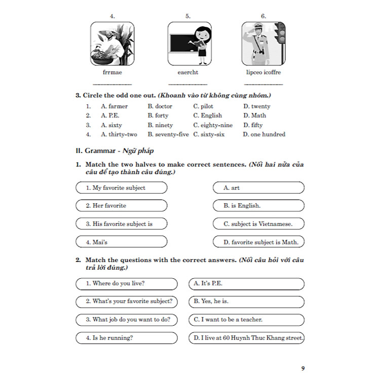 Bài Tập Tiếng Anh 5 (Biên Soạn Theo Bộ Sách Family And Friends 5 Special Edition) - Ảnh 5