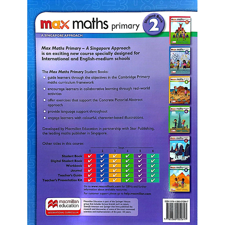 Max Maths Primary A Singapore Approach Grade 2 Student Book - Ảnh 2