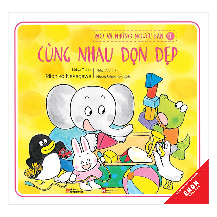 Sách Pao Và Những Người Bạn 3: Cùng Nhau Dọn Dẹp