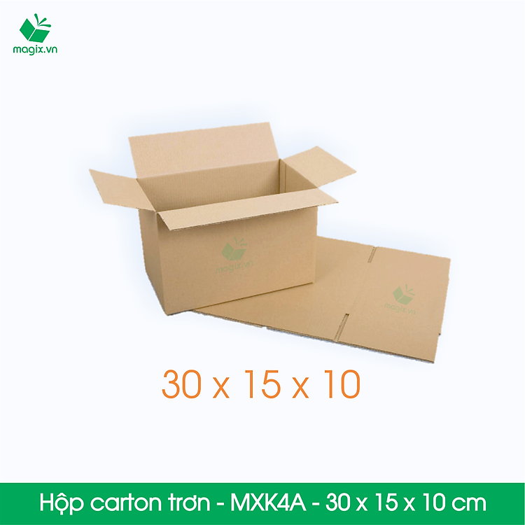Hộp Carton MXK4A (30x15x10 cm) (20 thùng) - Ảnh 3