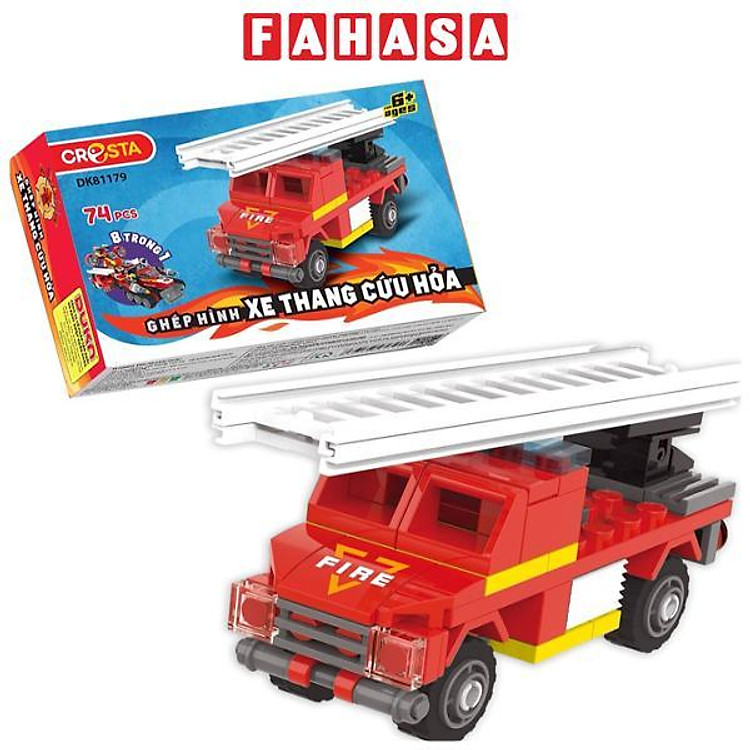 Đồ Chơi Lắp Ráp Xe Thang Cứu Hỏa Chính hãng Giá rẻ