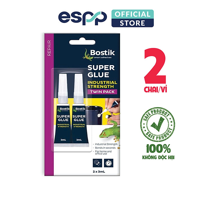 Keo Đa Năng Siêu Dính Super Glue (2 tuýp)