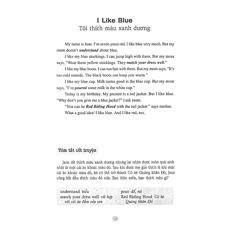 Những Mẩu Chuyện Tiếng Anh Dành Cho Trẻ Em (Tập 2) - Ảnh 2