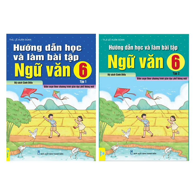 Sách - Combo Hướng Dẫn Học Và Làm Bài Tập Ngữ Văn 6 Biên soạn theo chương trình GDPT mới ( Cánh Diều )