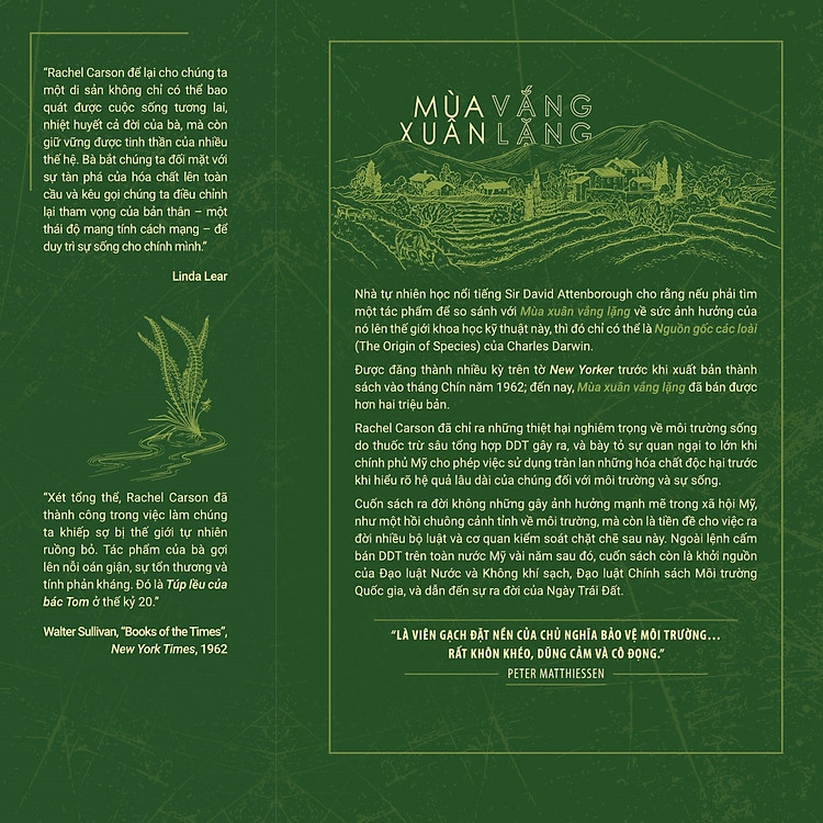 Mùa Xuân Vắng Lặng – Silent Spring (Tái Bản) - Ảnh 3